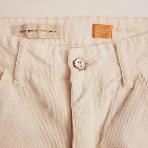 Anthropolgie Pilcro And The Letterpress Pearl Corduroy STET Pants - Picture 5 of 13
